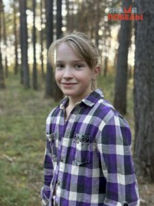 Юная спортсменка Василиса
Соловьёва