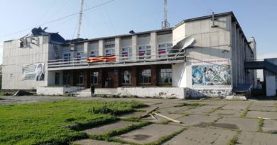 Дом культуры села Рудянское после урагана