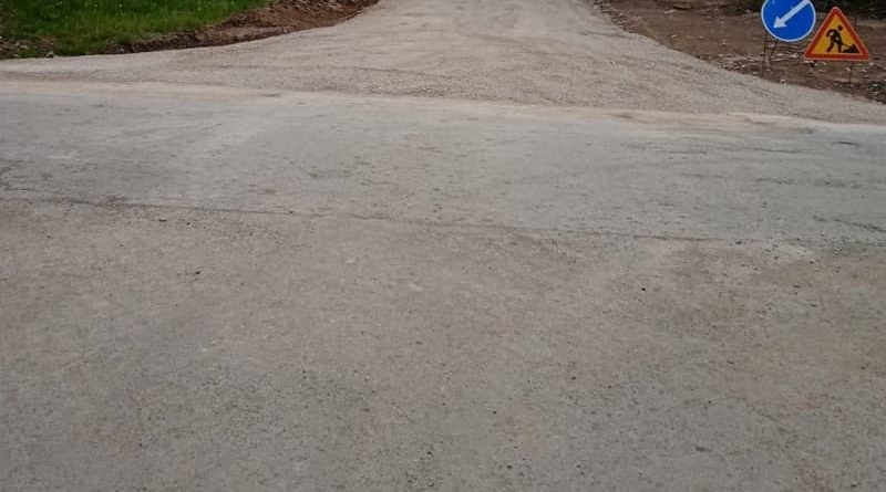 В п. Алтынай отремонтировали дорогу