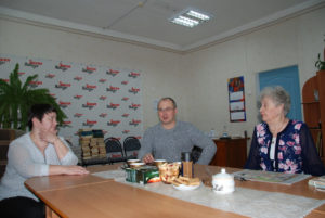 Алла Воинкова, Сергей Ефремов и Татьяна Липина