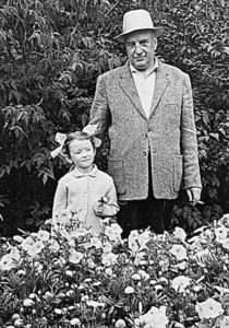 С внучкой Таней, 1960-е