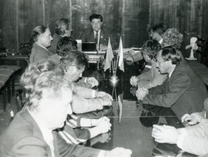 Оперативное совещание . 1980-е годы