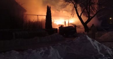 Пожар на ул. Советской г. Сухой Лог