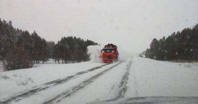 Расчистка дорог в Свердловской области