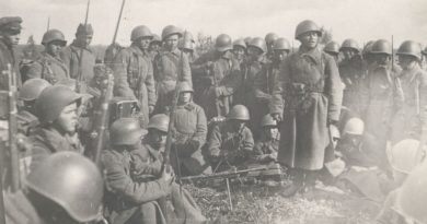 166-я стрелковая дивизия. Перед боем на дальних подступах к Москве, начало октября 1941 г.