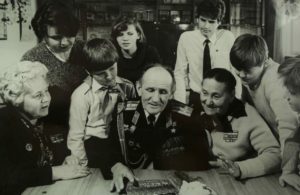 Встреча С. Неустроева в школе №37, г. Севастополь, 1987 г.