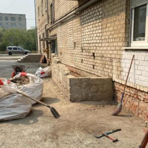 Капитальный ремонт дома №17 на ул. Юбилейной