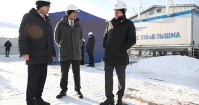 Евгений Куйвашев и Андрей Рюмин запустили после реконструкции полностью отечественную подстанцию для электроснабжения Верхней Пышмы